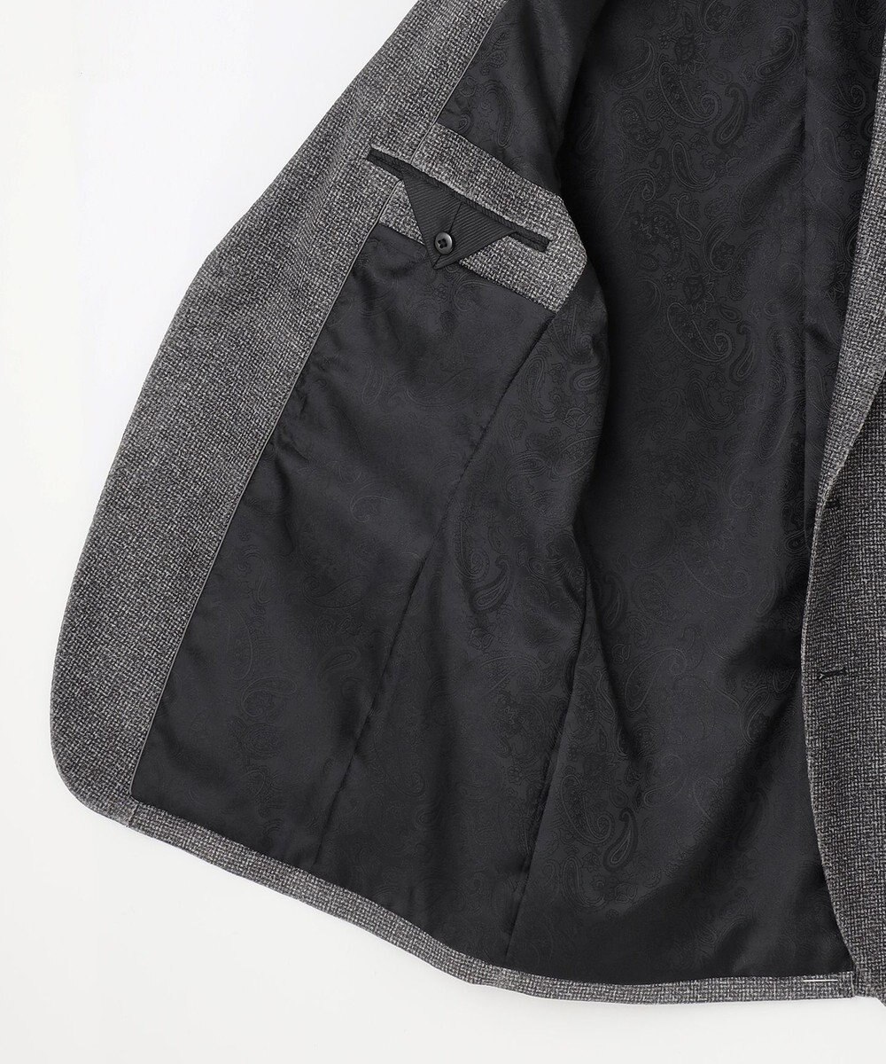 JOSEPH ABBOUD 【キングサイズ・ストレッチ/ソフト/軽量/JAPANファブリック】ストレッチベロア ジャケット 