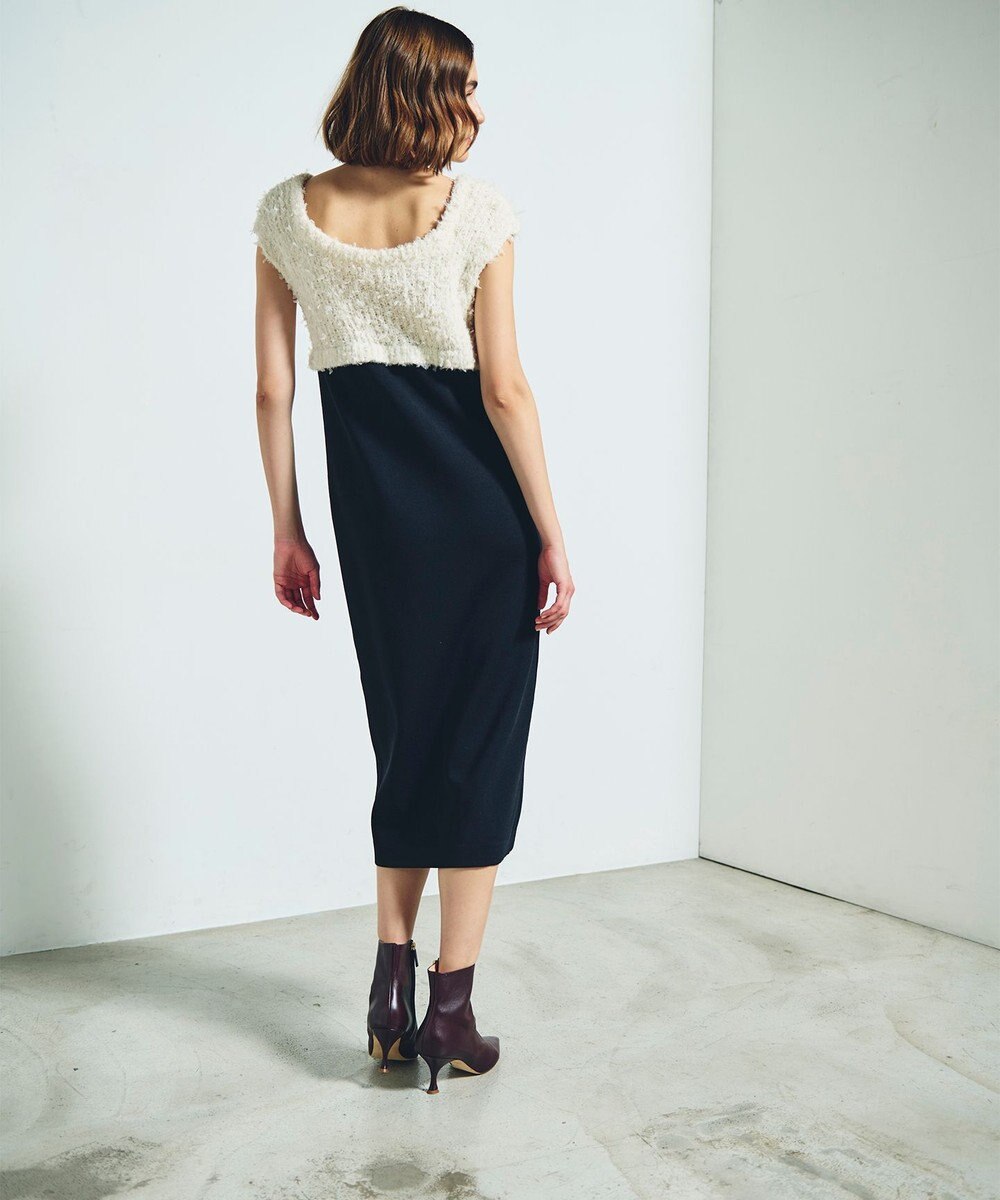 GRACE CONTINENTAL ツイーディーコンビニットワンピース 