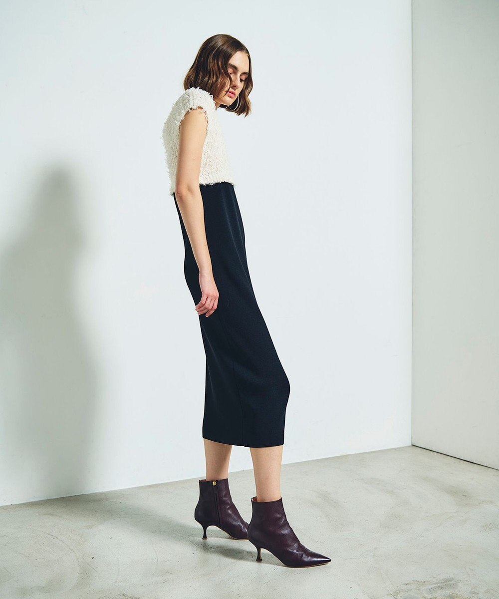 GRACE CONTINENTAL ツイーディーコンビニットワンピース 