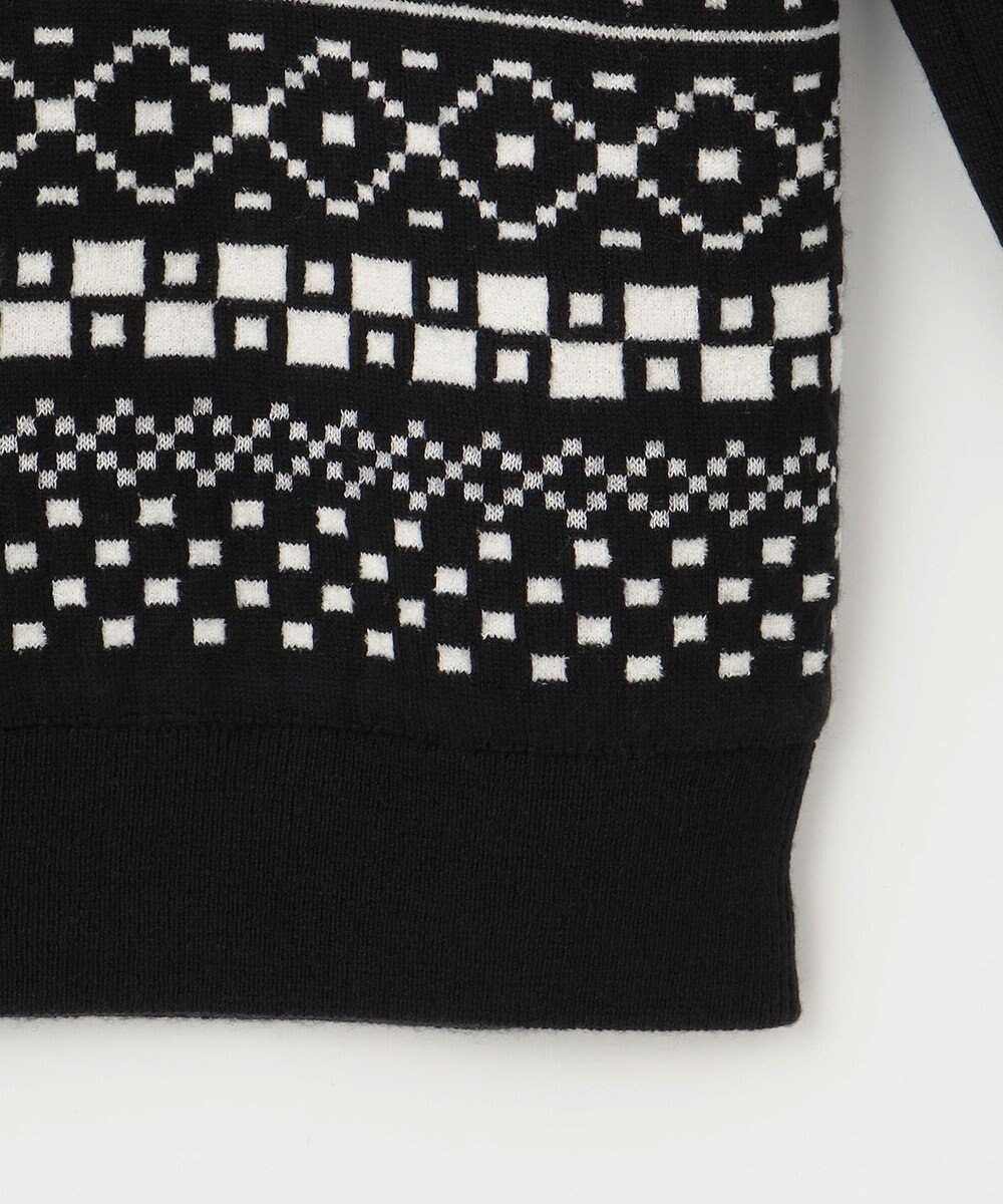 23区GOLF 【WOMEN】【ウォッシャブル】フェアアイル柄ニット 