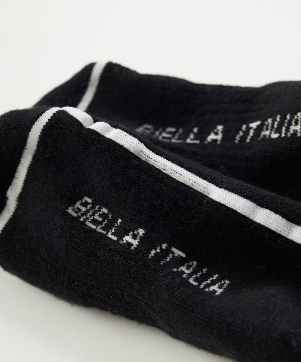 FILA GOLF／marie claire 【FILA GOLF】ライン入りクルーソックス 