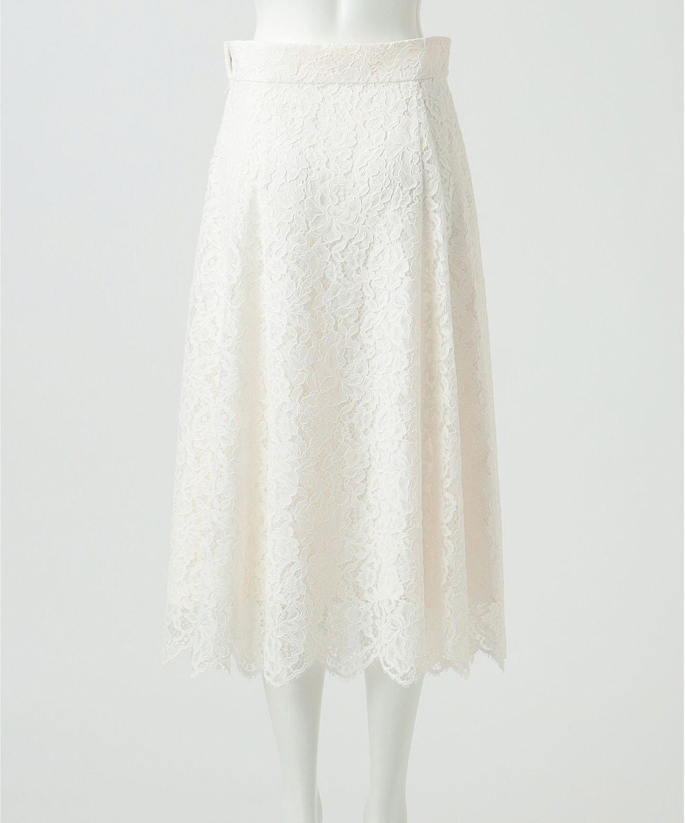23区 L 【R(アール)】フラワーコードレース スカート 