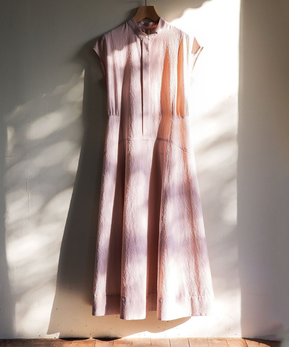 組曲 S 【WEB限定カラー・洗える】サッカーストレッチ ワンピース 