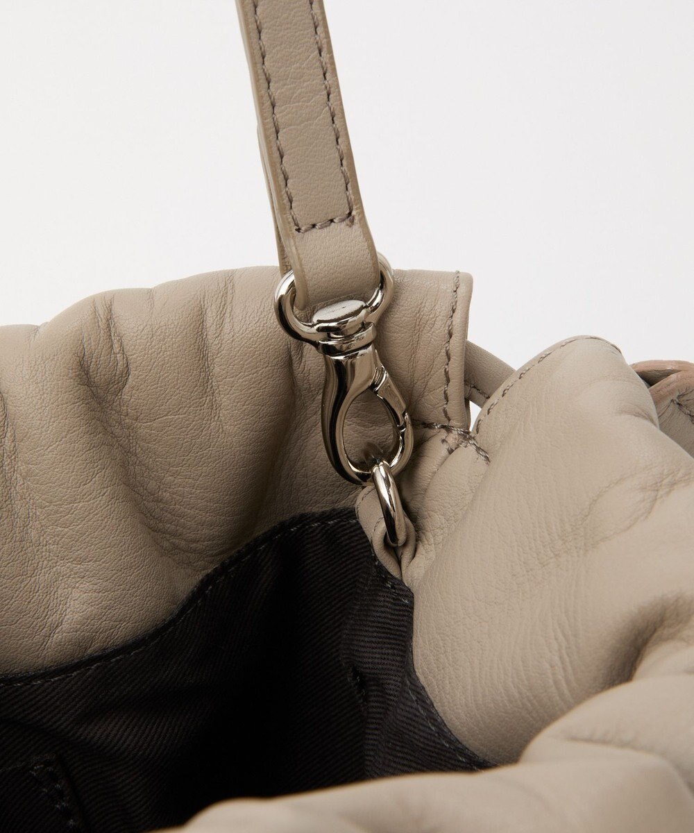 russet レザー巾着4WAYショルダーバッグ(CE-1454) 