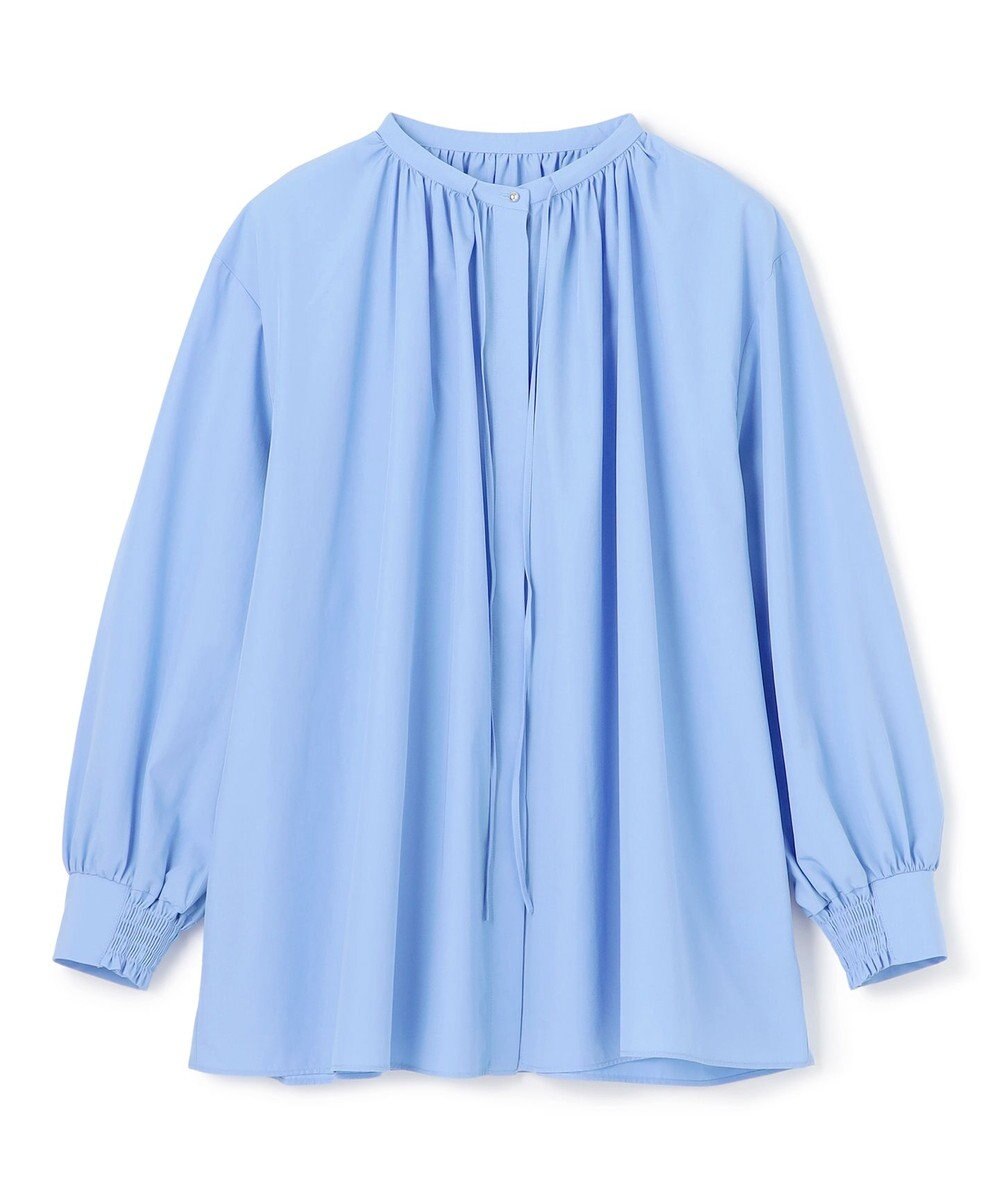 UNFILO ギャザーブラウス 