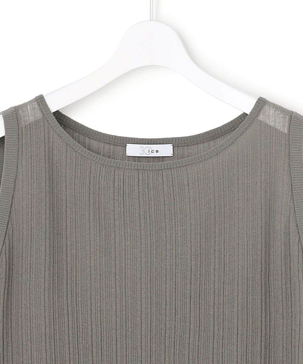 ICB 【30th ANNIVERSARY】シアーライトリュクス ニットワンピース 