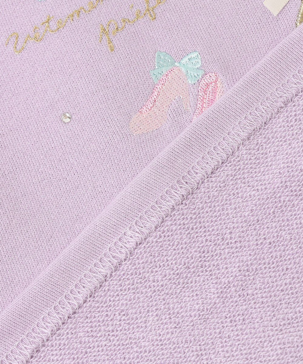 ANY KIDS 【らくっトレーナー】裏毛プリンセスデザイン トレーナー 