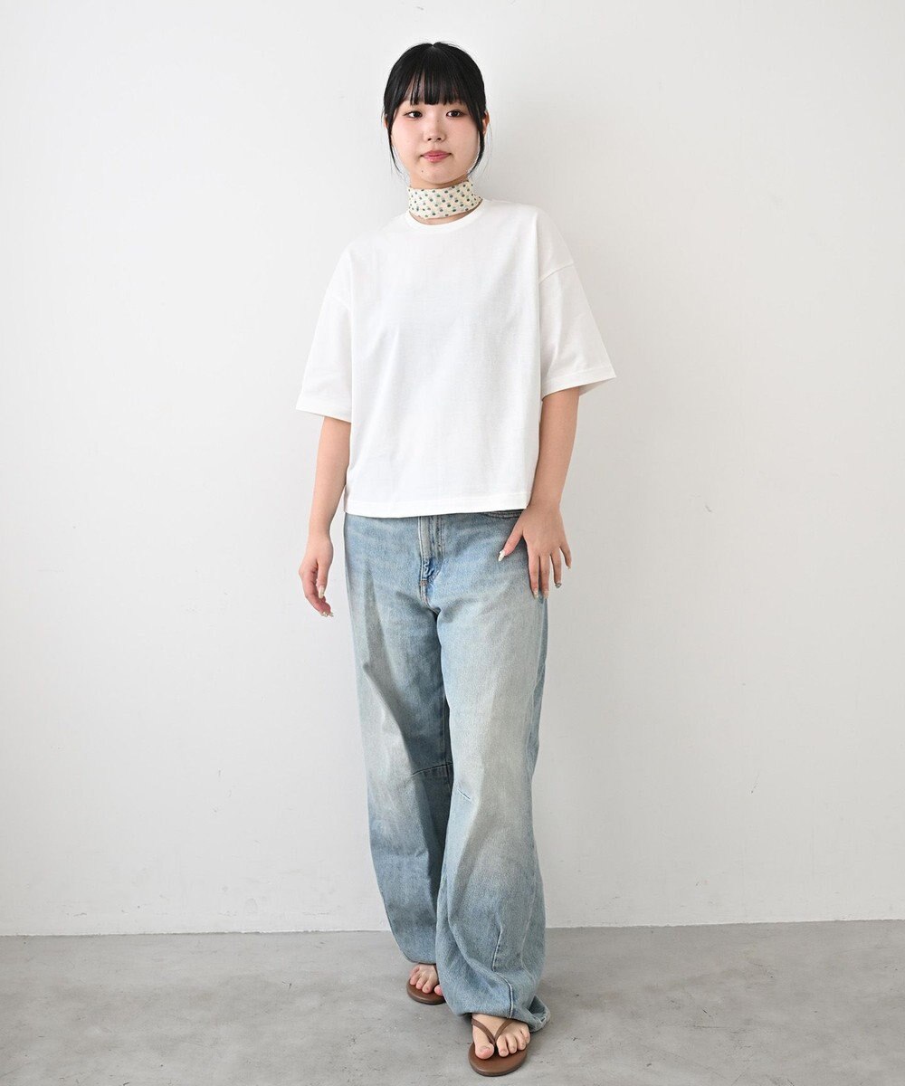 Marca ＜洗えるシルク＞ドット 菱形スカーフ Marcaオリジナル ウォッシャブルシルクローン 