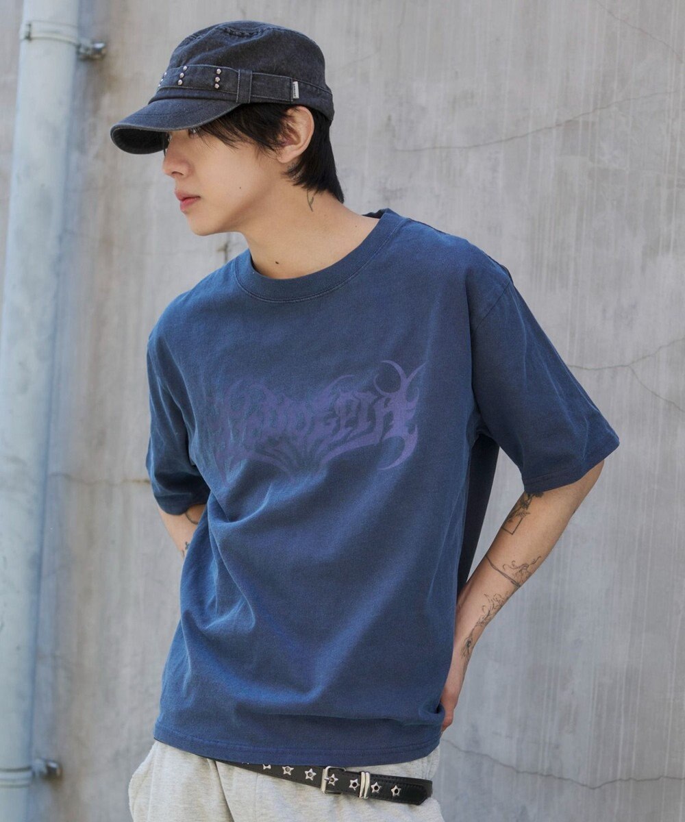 WEGO 【ユニセックス着用ITEM】ピグメントグラフィックT（SS） 