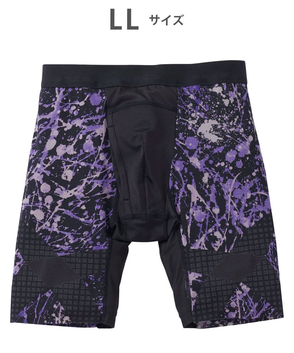 WACOAL MEN 【クロスウォーカー】 はいて歩いてカロリー消費アップをめざそう！ ムレ軽減設計 ロング丈 前開き GX6006 /ブロス バイ ワコールメン 