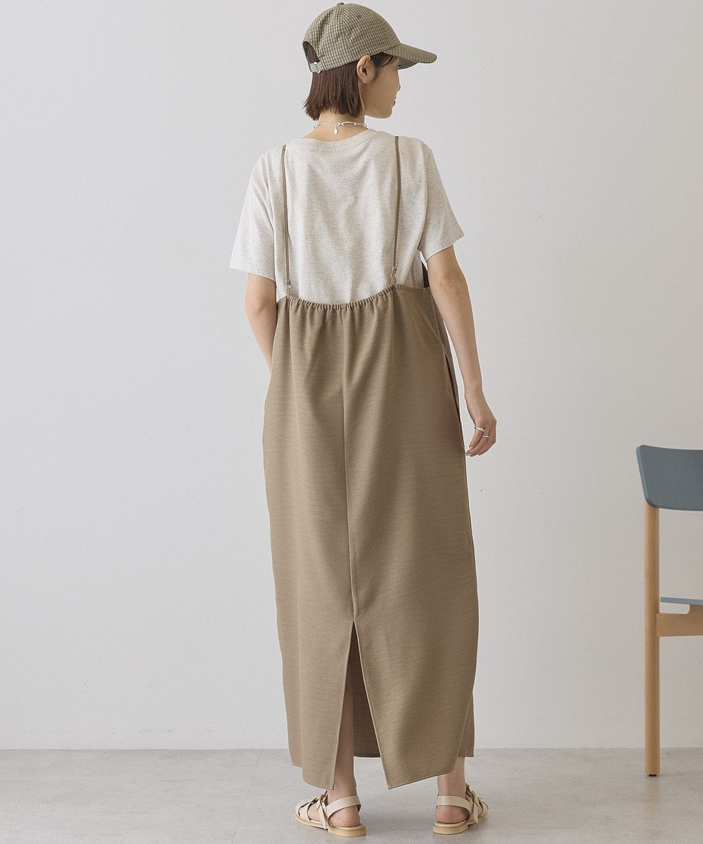 AMERICAN HOLIC リネンライクＩラインキャミワンピース 