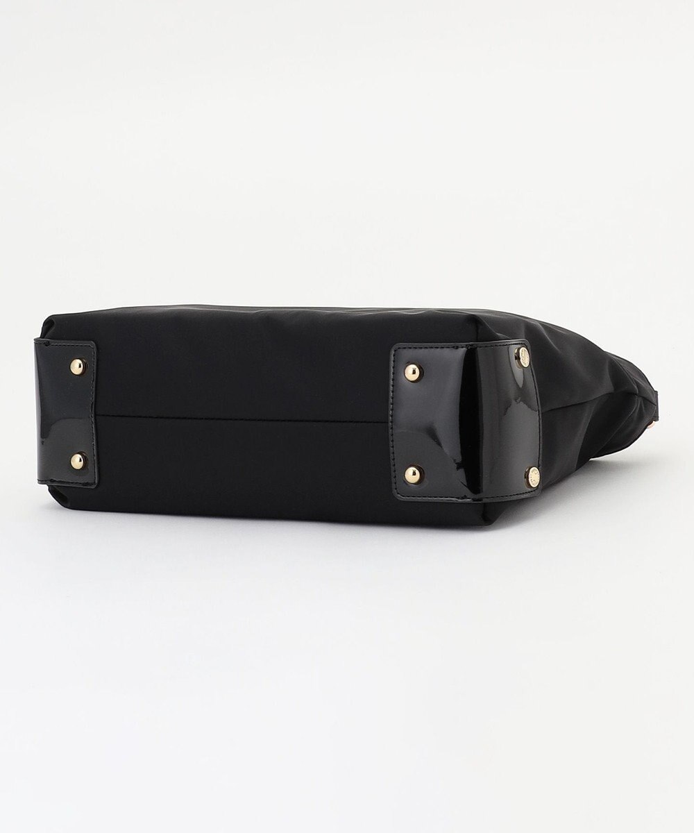 LA BAGAGERIE ツイルナイロン×エナメル 2WAYトートバッグ Sサイズ 