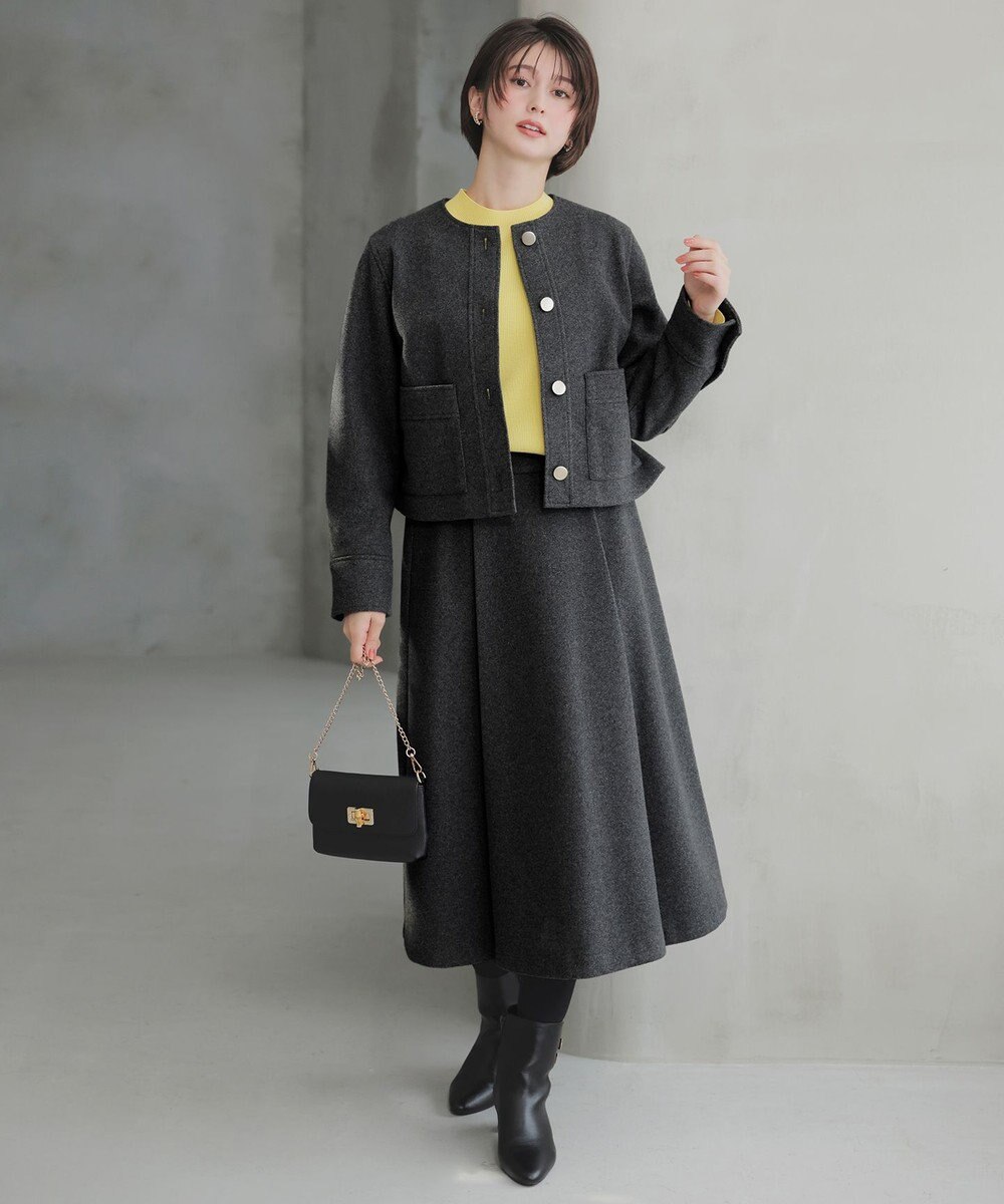 ANY SIS S ラインポイント ニット 