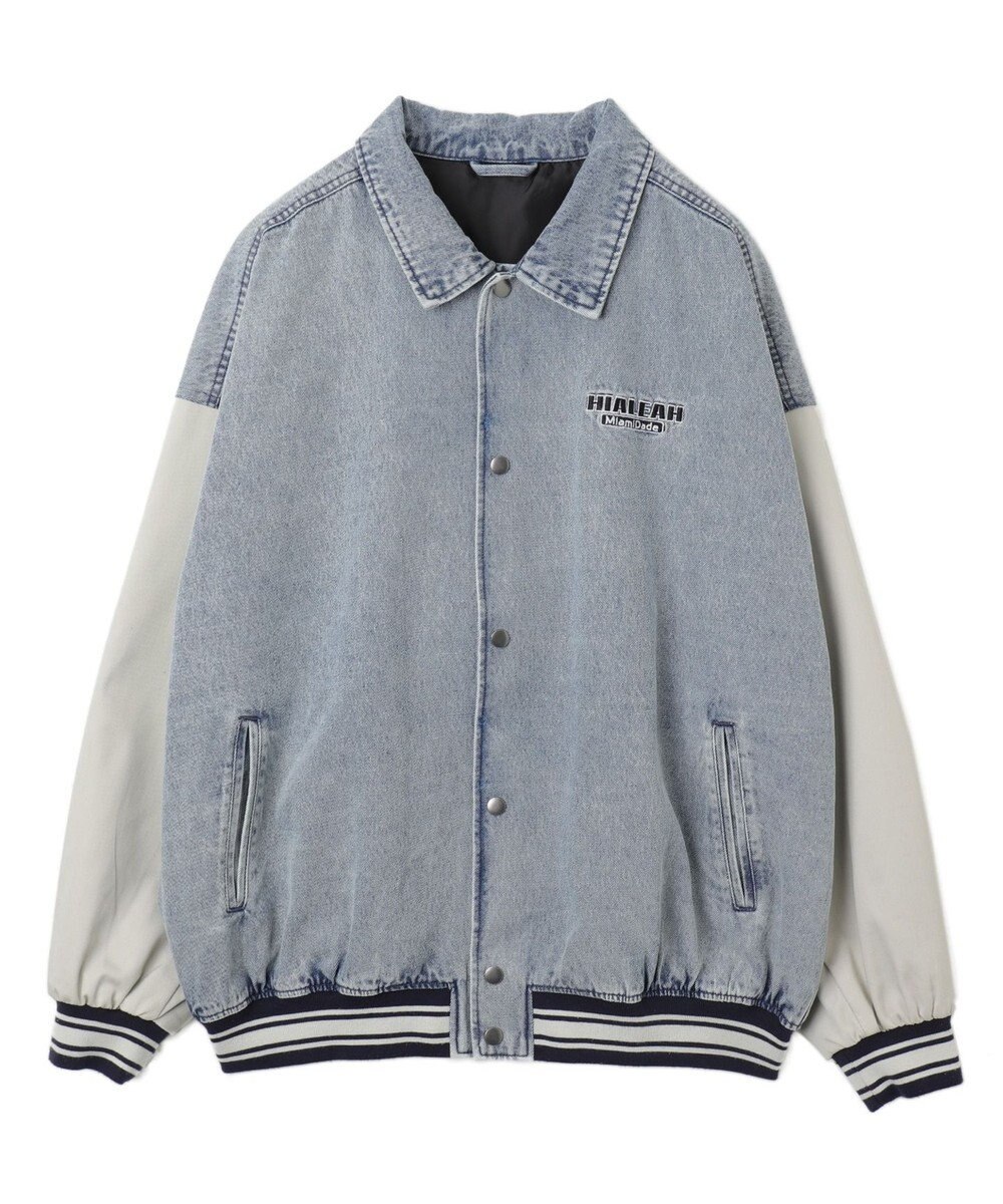 WEGO デニムスタジャン 