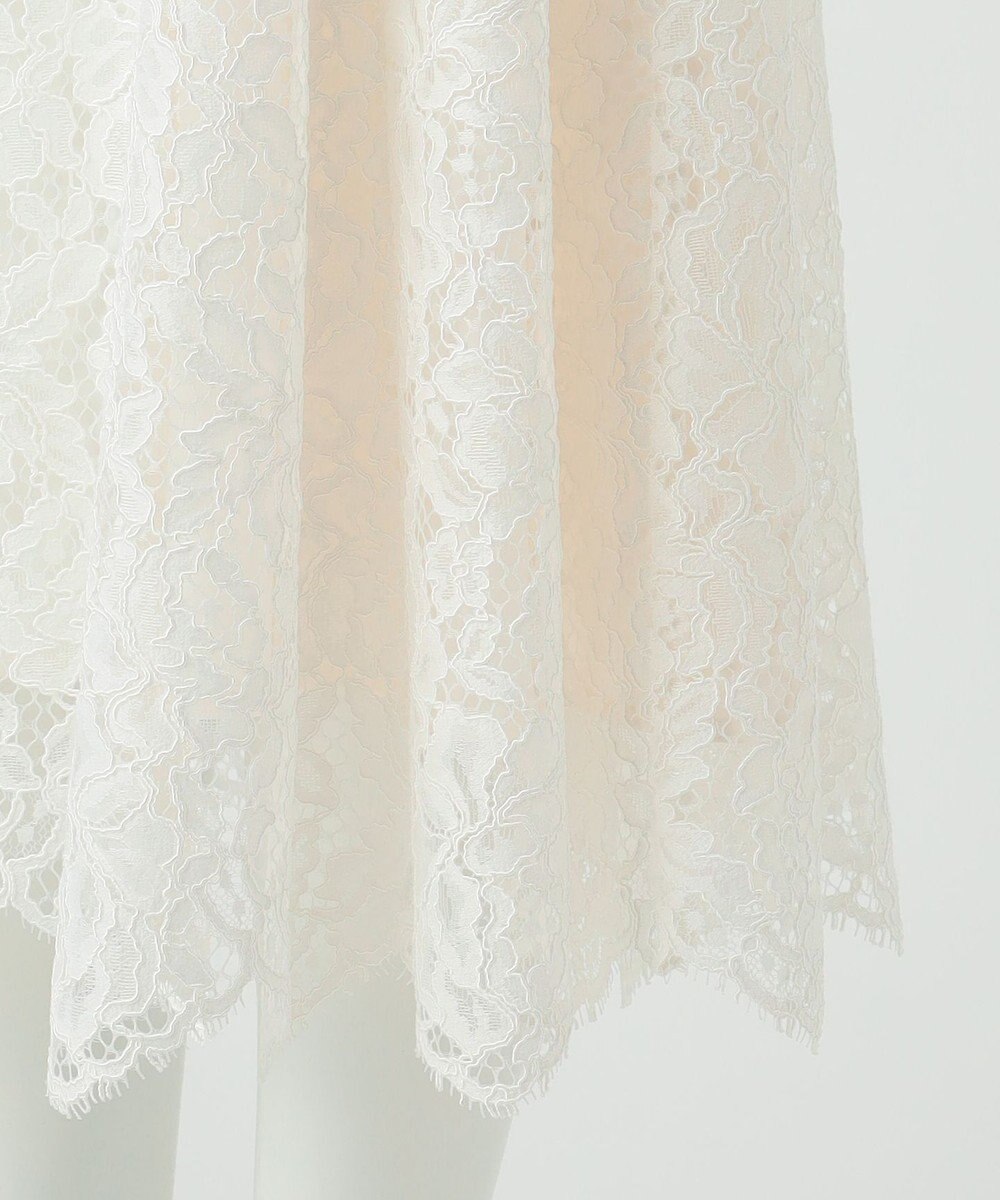 23区 L 【R(アール)】フラワーコードレース スカート 