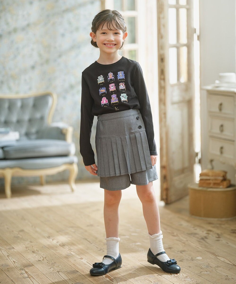 組曲 KIDS 【150-160㎝】アラカルトドッグ Tシャツ 