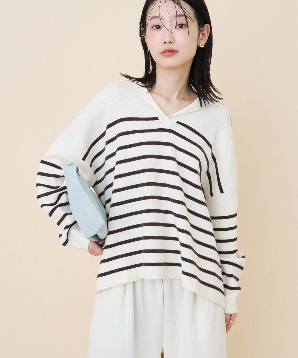 AMERICAN HOLIC セーラーカラーニットプルオーバー 