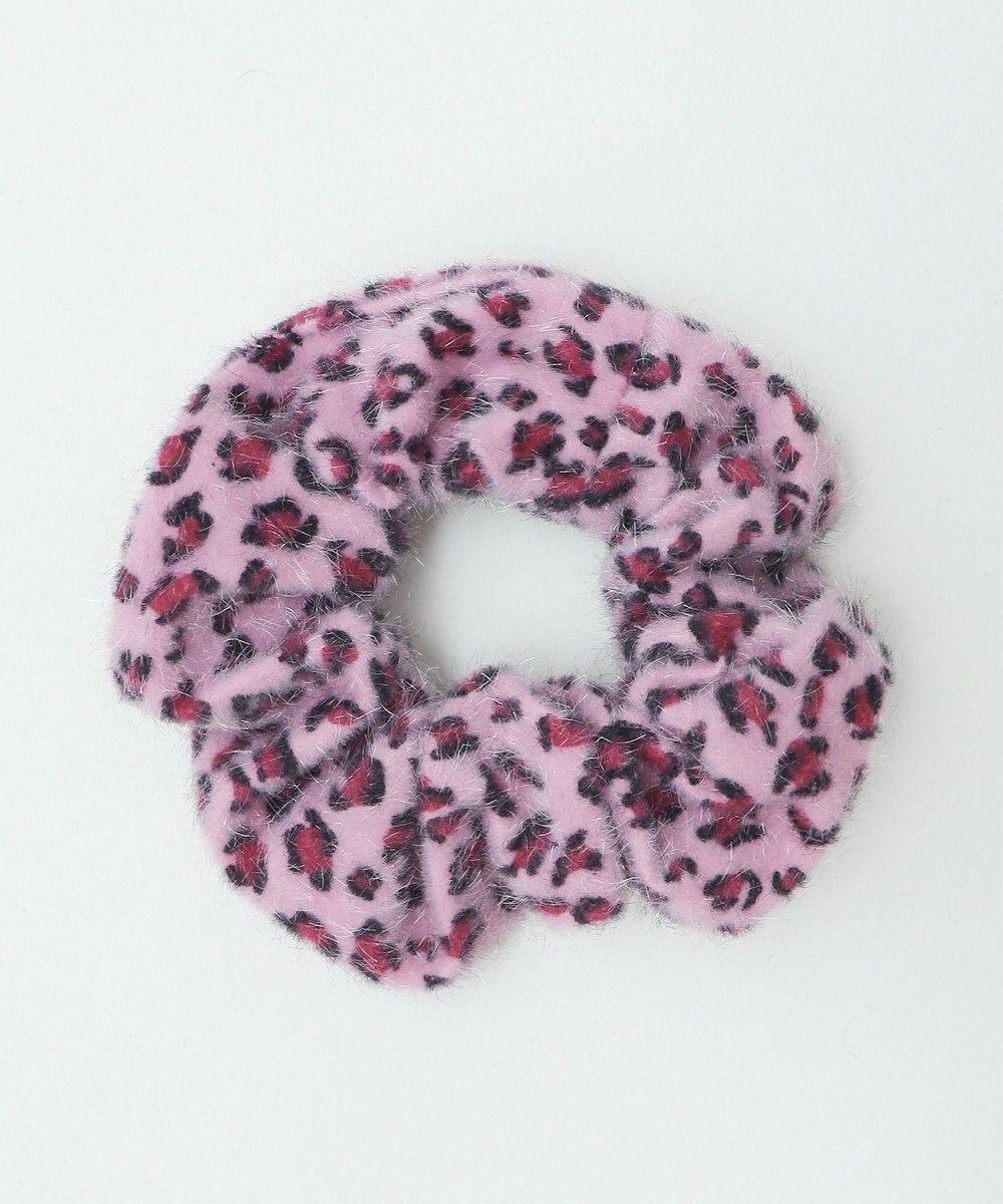 WEGO Lシャギーレオパードシュシュ 