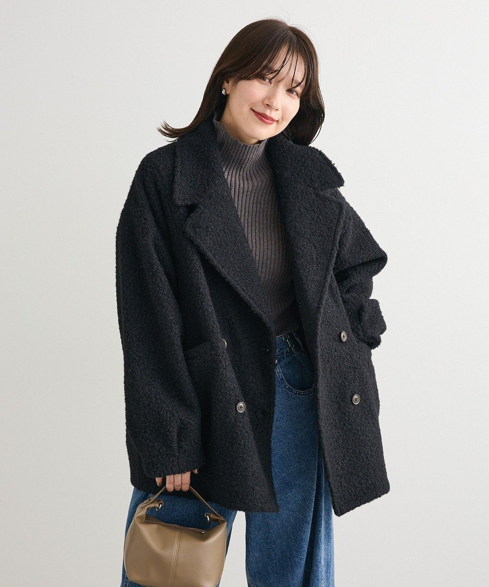 Green Parks ブークレＰコート 