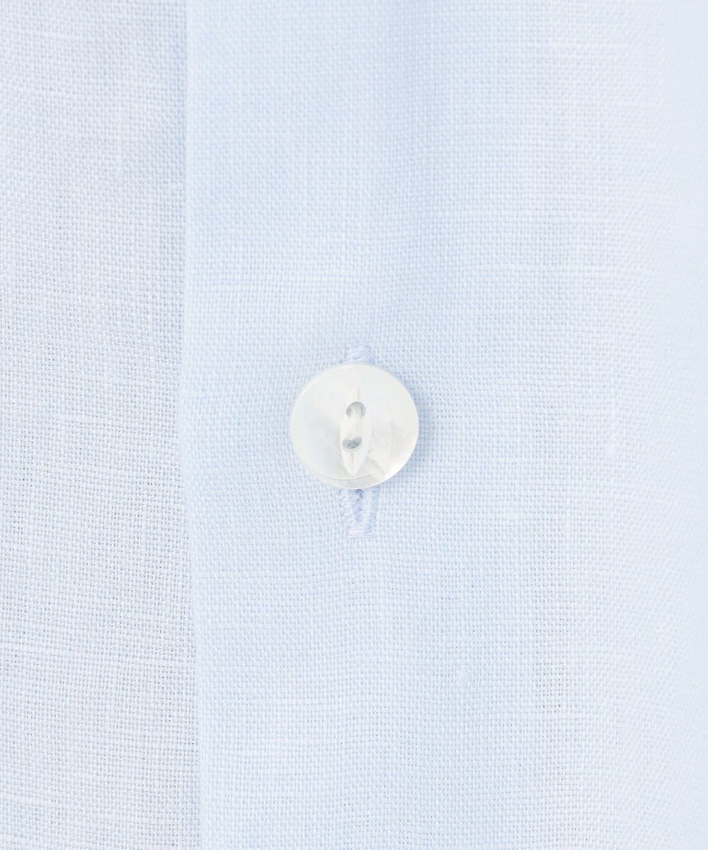 GOTAIRIKU ノルマンディリネン使用【洗える】カッタウェイカラー ソフトリネンシャツ 