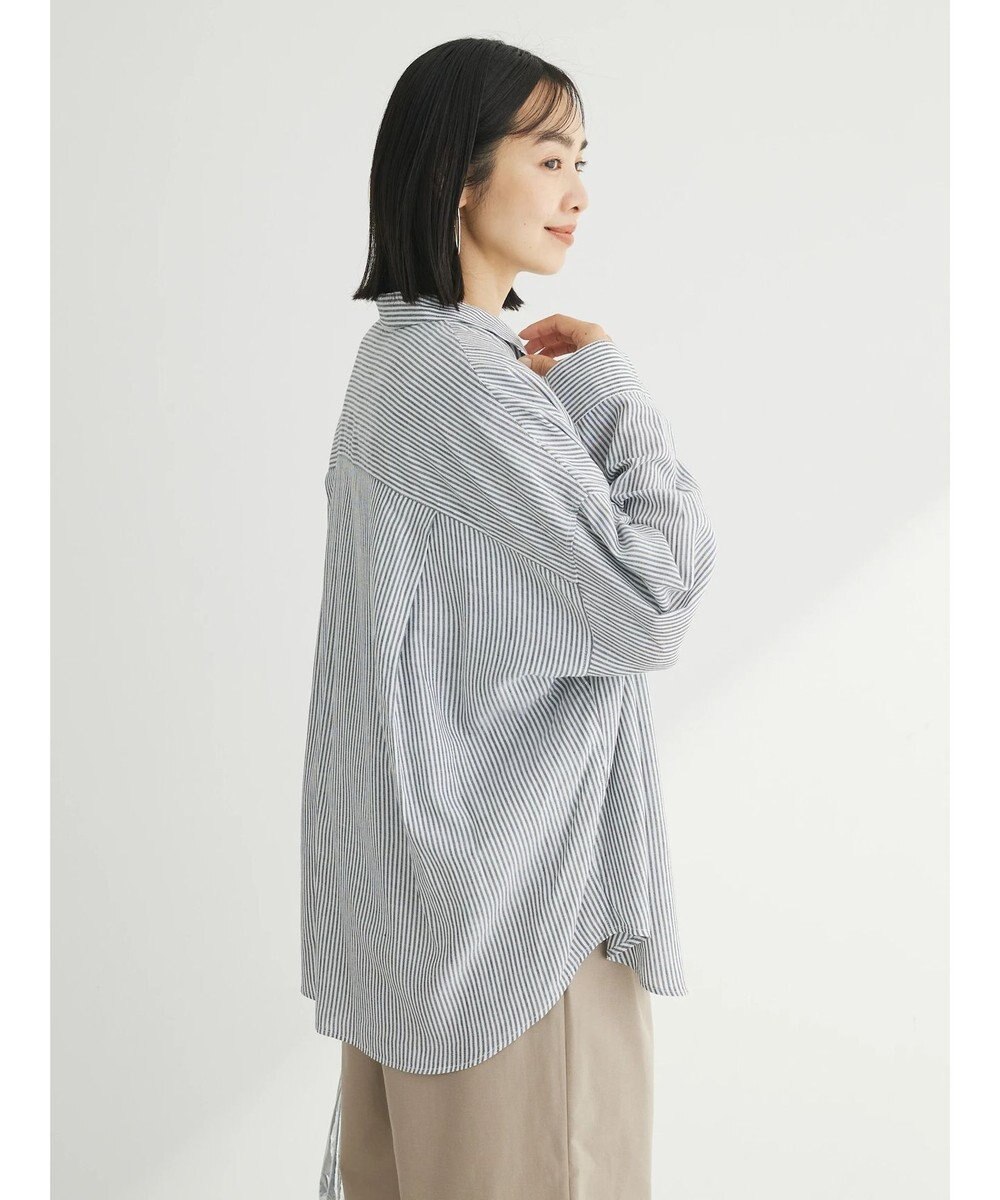 Green Parks リネンレーヨン２ｗａｙシャツ 