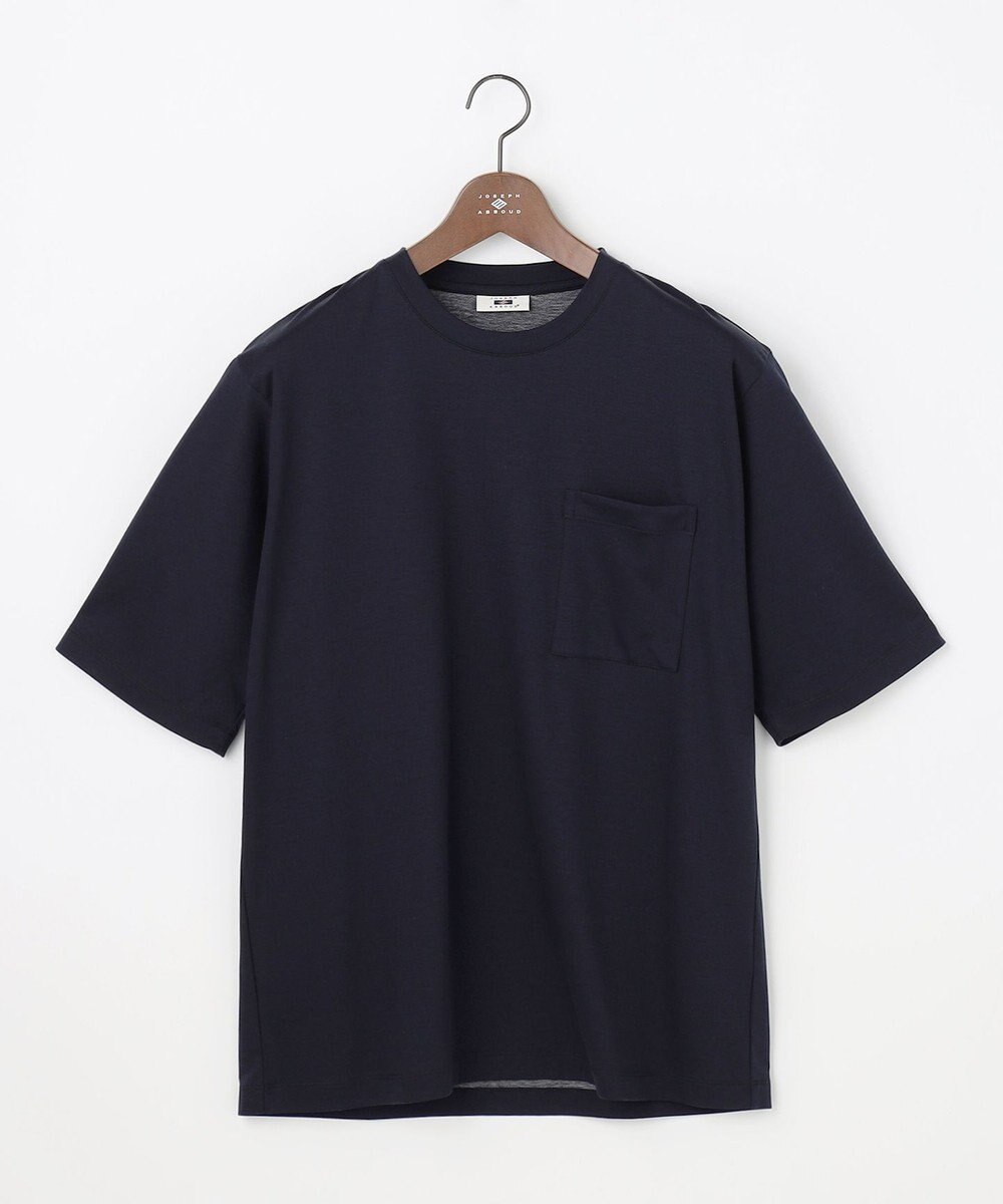 JOSEPH ABBOUD 【キングサイズ・ジャージー素材・ストレッチ】コンパクトコットンジャージー Tシャツ 