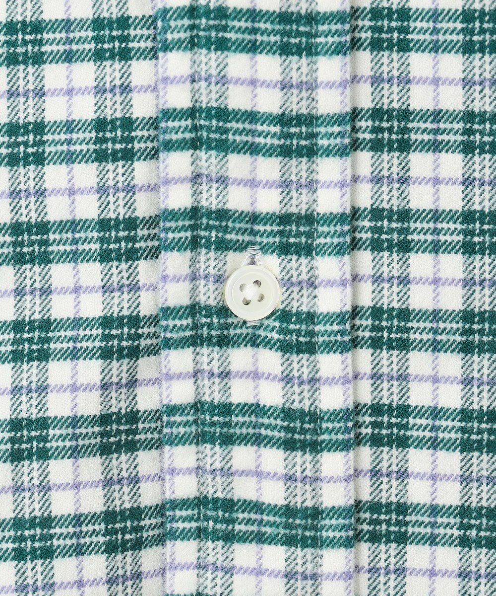 J.PRESS MEN ストレッチ コットンネルシャツ 