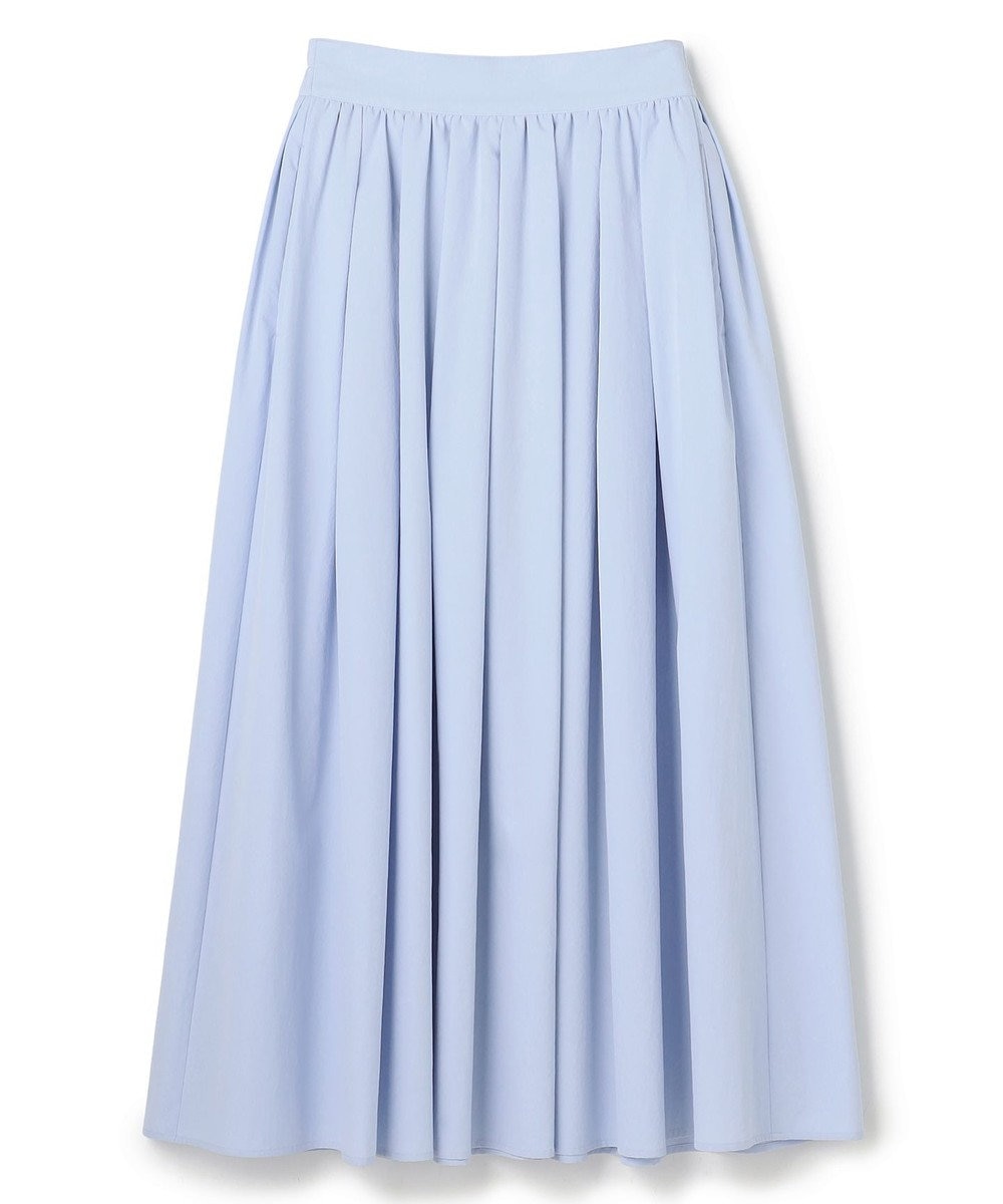 uncrave クールタッチカラータイプライター フレアスカート 