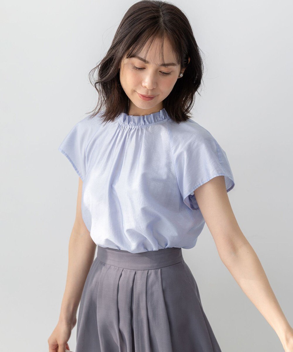 組曲 カールマイヤーハイネック ブラウス 