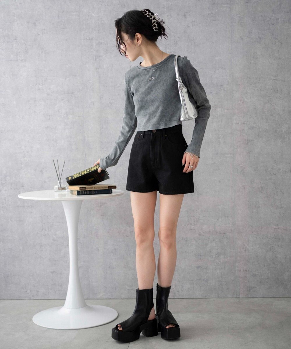 WEGO バルキーヒールブーツサンダル 