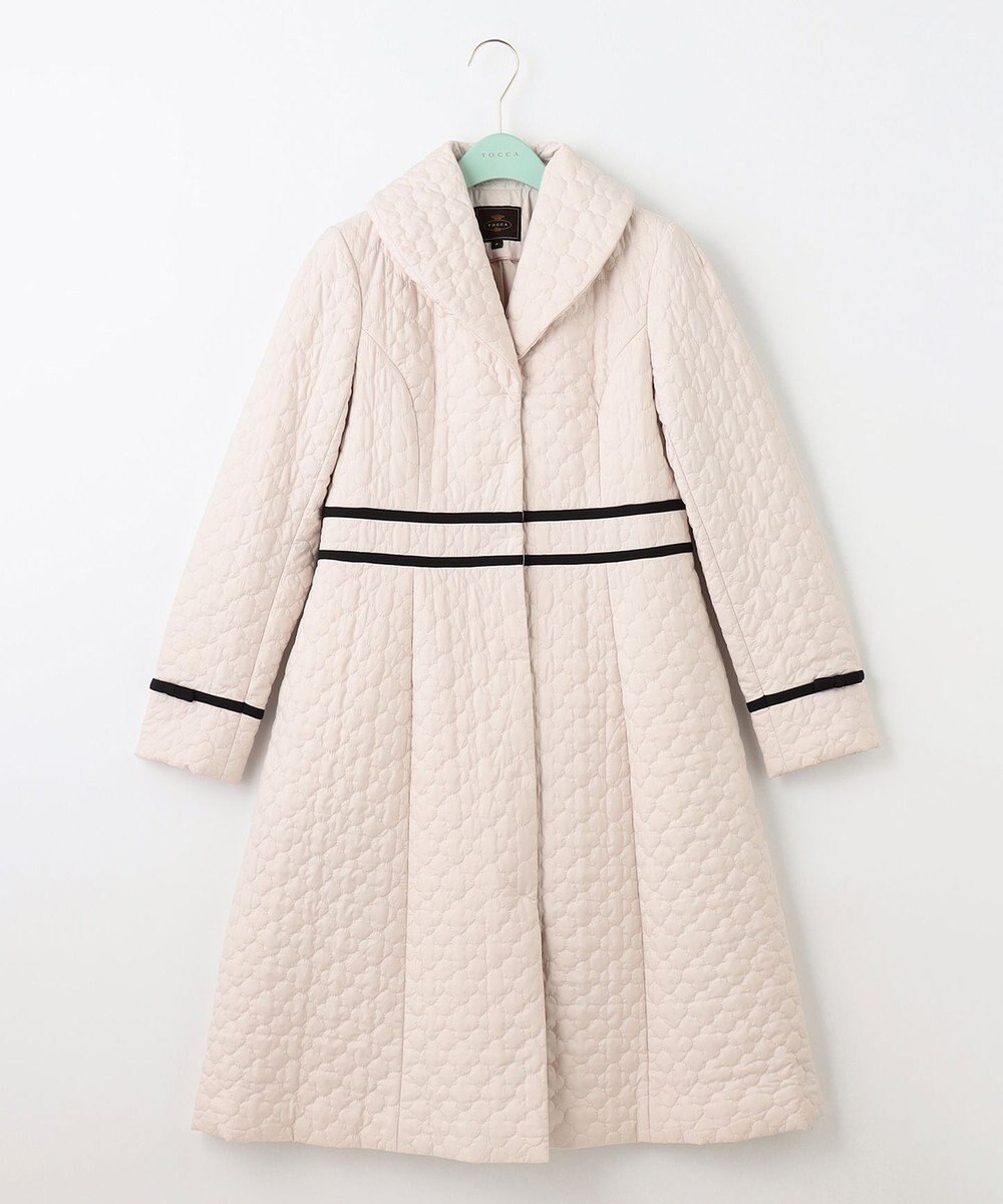 TOCCA LAURA NEW ショールカラーキルティングコート 
