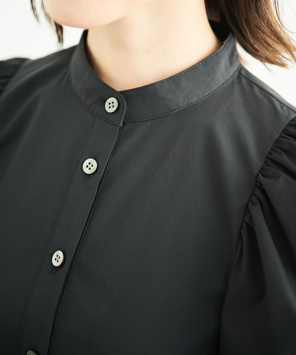 #Newans フレアヘムシャツワンピース 