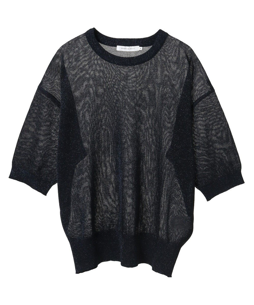 AMERICAN HOLIC ラメシアーニット 