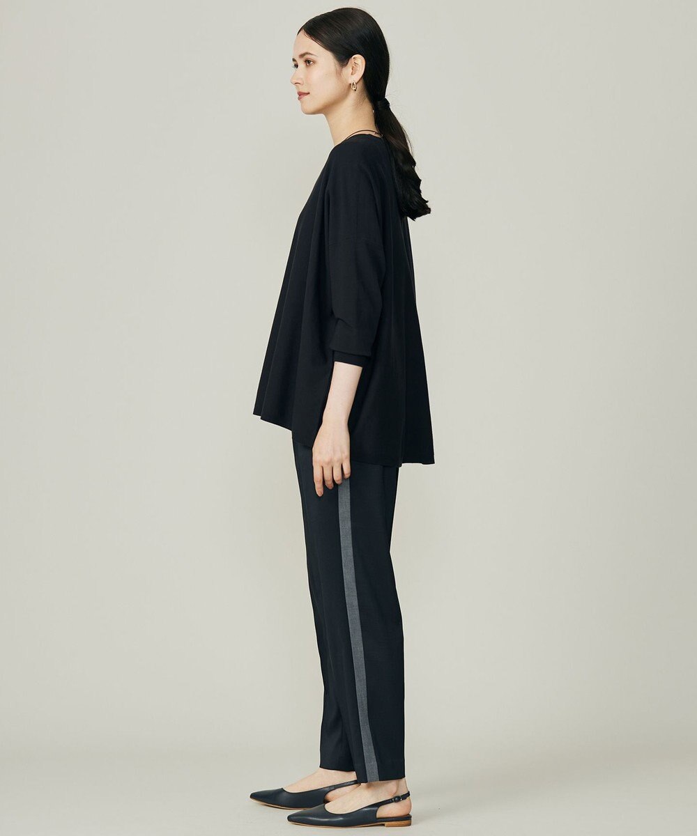 自由区 【カタログ掲載】ウールライクストレッチテーパード パンツ 