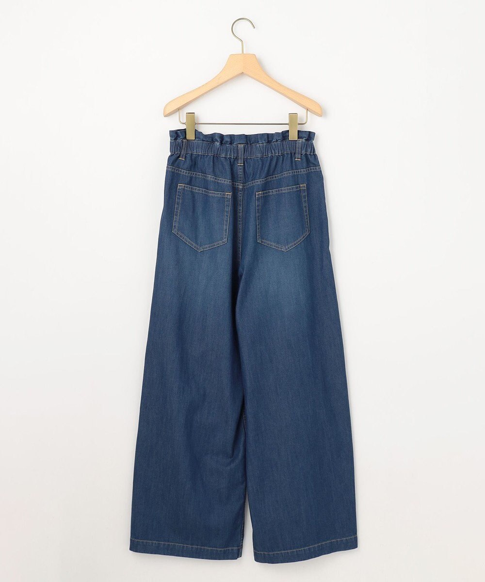 組曲 【先行予約】ライトオンスデニム ワイドシルエットパンツ 