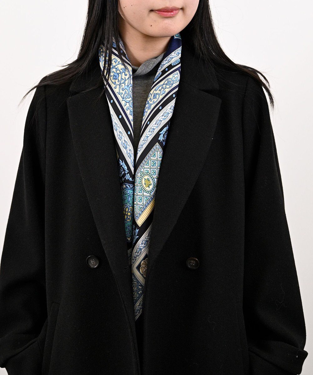 Marca 【伝統横濱スカーフ】宝石箱  大判 シルクツイル スカーフ 