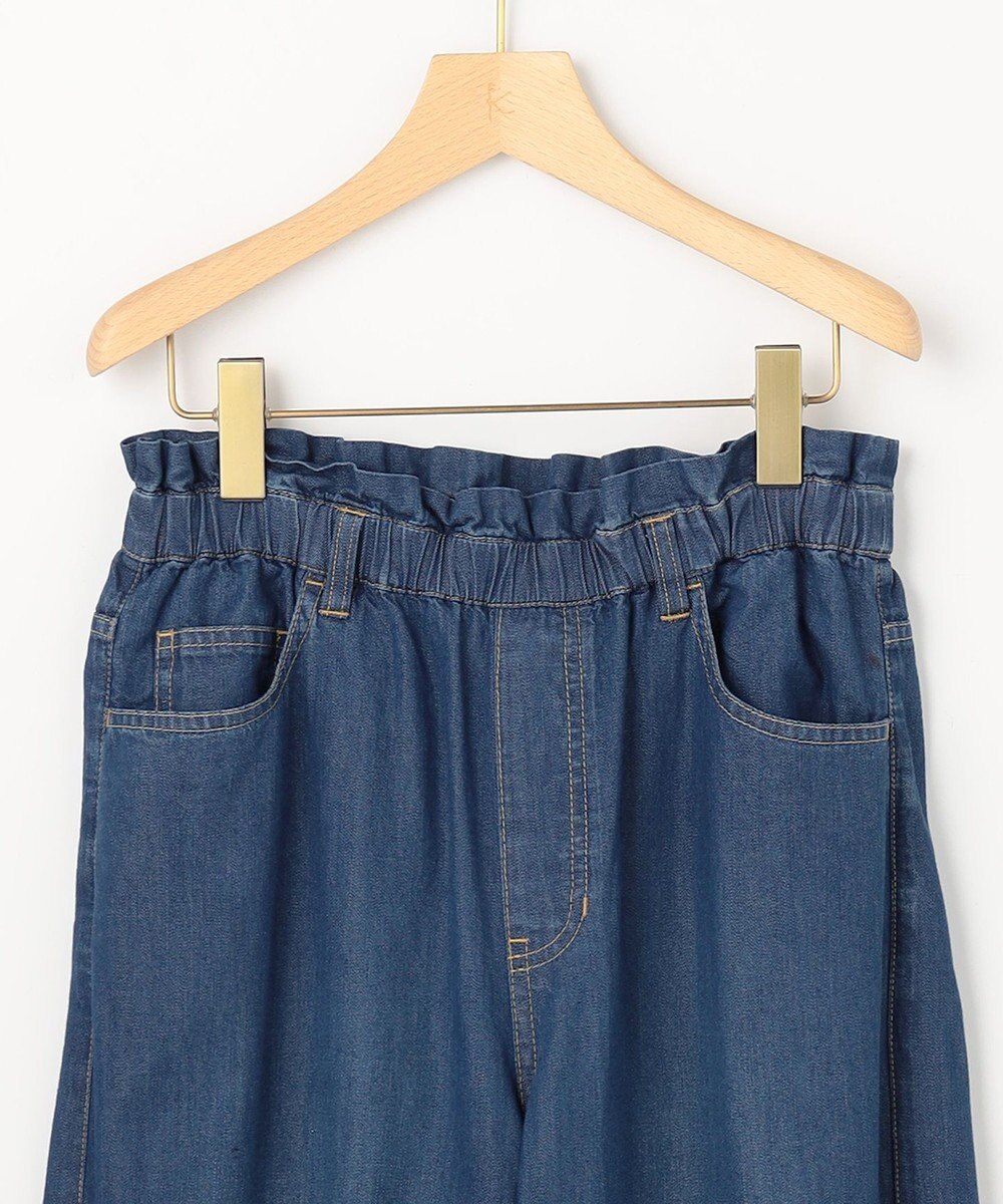 組曲 【先行予約】ライトオンスデニム ワイドシルエットパンツ 