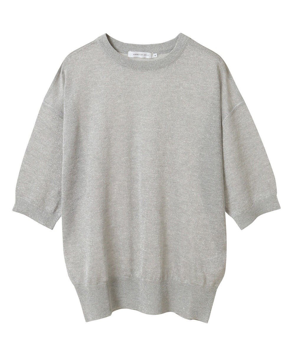 AMERICAN HOLIC ラメシアーニット 