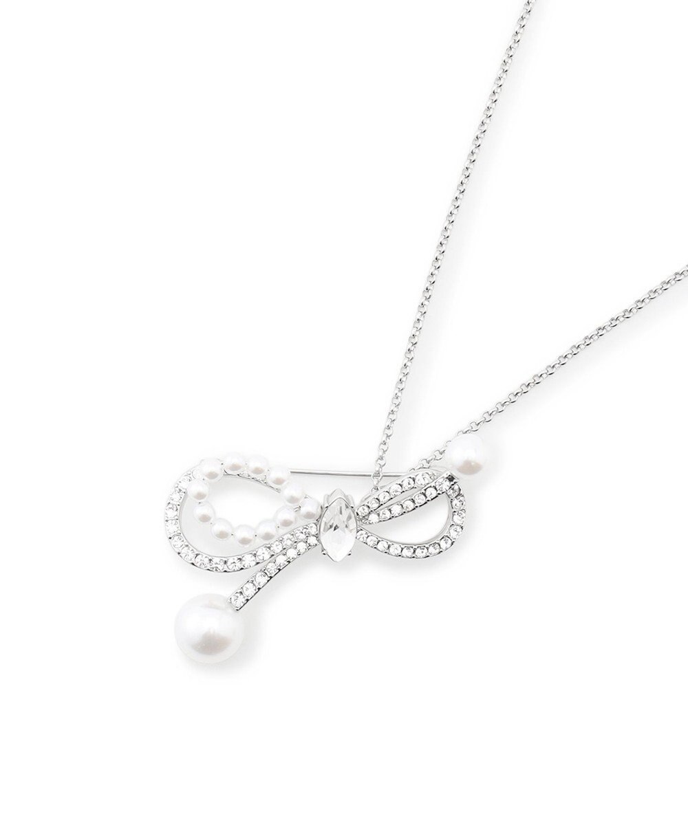 TOCCA 【八木アリサさん着用】SHAKE RIBBON 2WAY BROOCH NECKLACE ブローチネックレス 