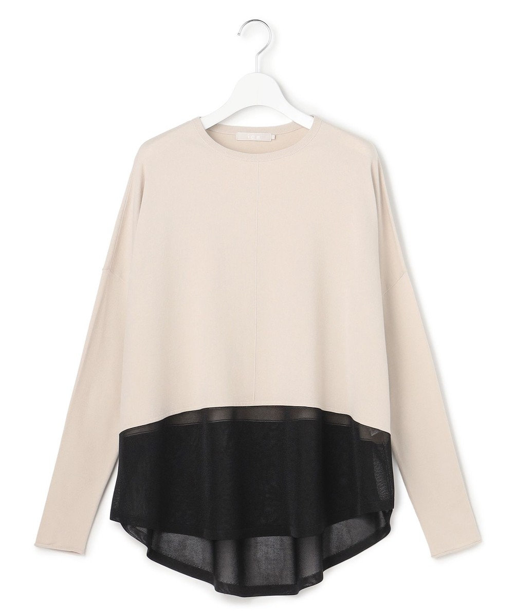 ICB 【先行予約】 ヴィスコースワイド シアーコンビプルオーバー 