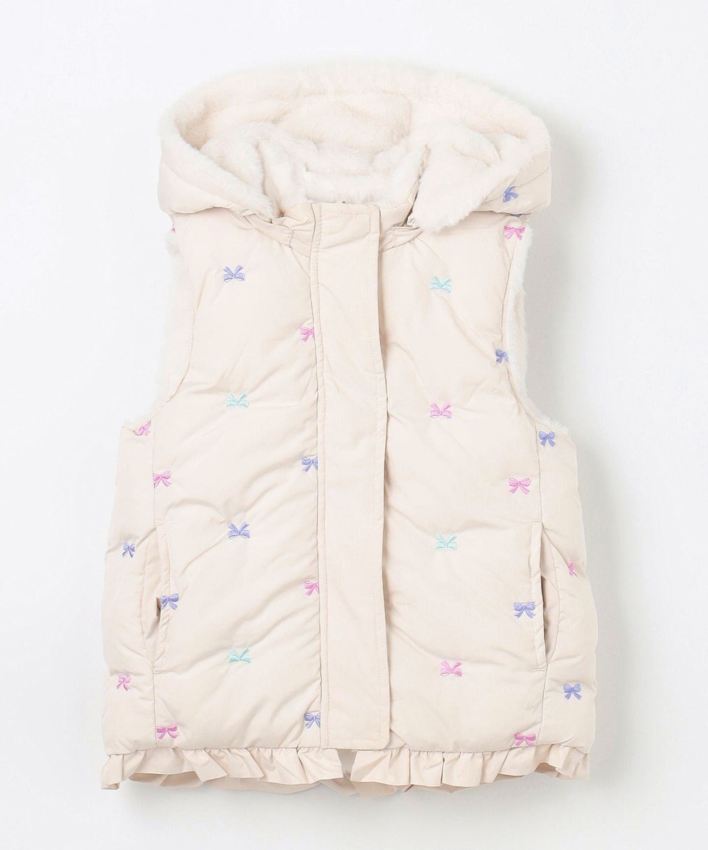 ANY KIDS 中綿リバーシブルベスト 