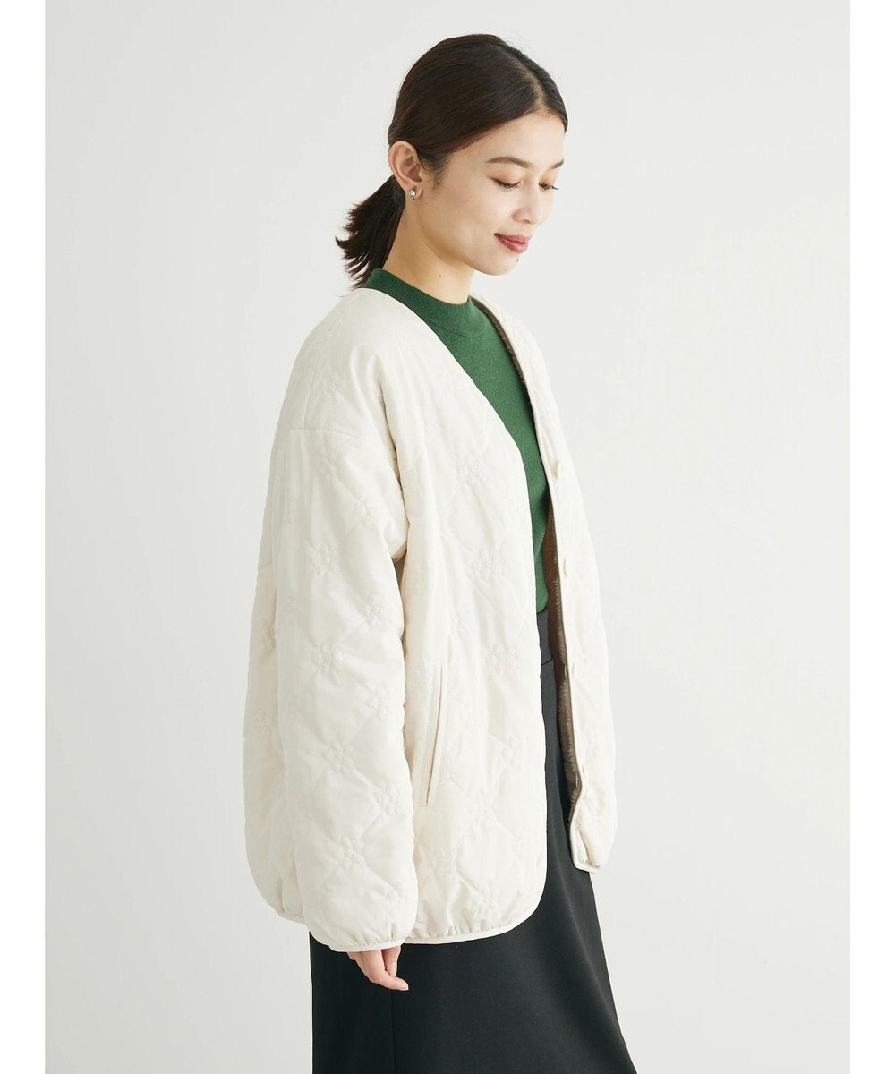 Green Parks ・ＳＵＧＡＲ　ＳＰＯＯＮ　２ｗａｙフラワーキルトブルゾン 