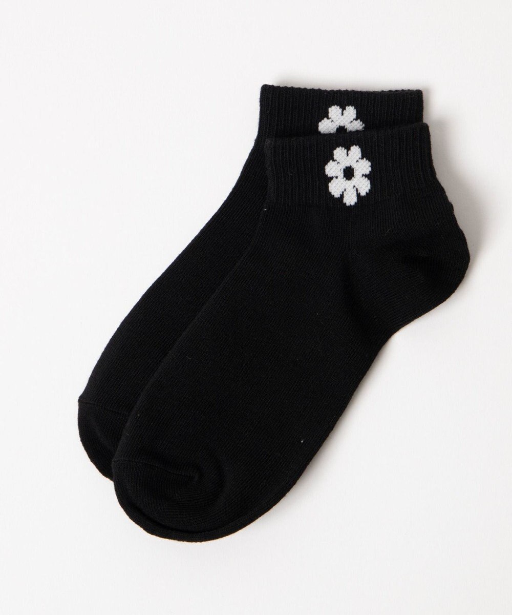 WEGO フラワーショートソックス 