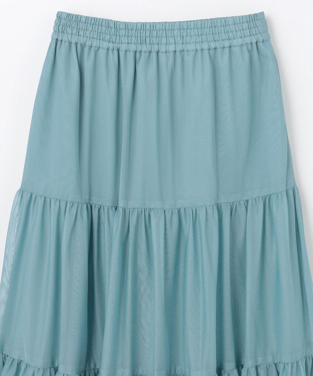 GRACE CONTINENTAL チュールティアードスカート 