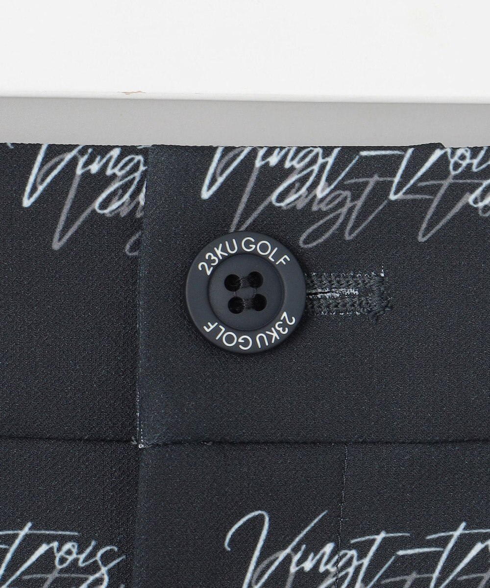 23区GOLF 着用動画あり【辻梨恵プロ着用】ロゴプリントショートパンツ 