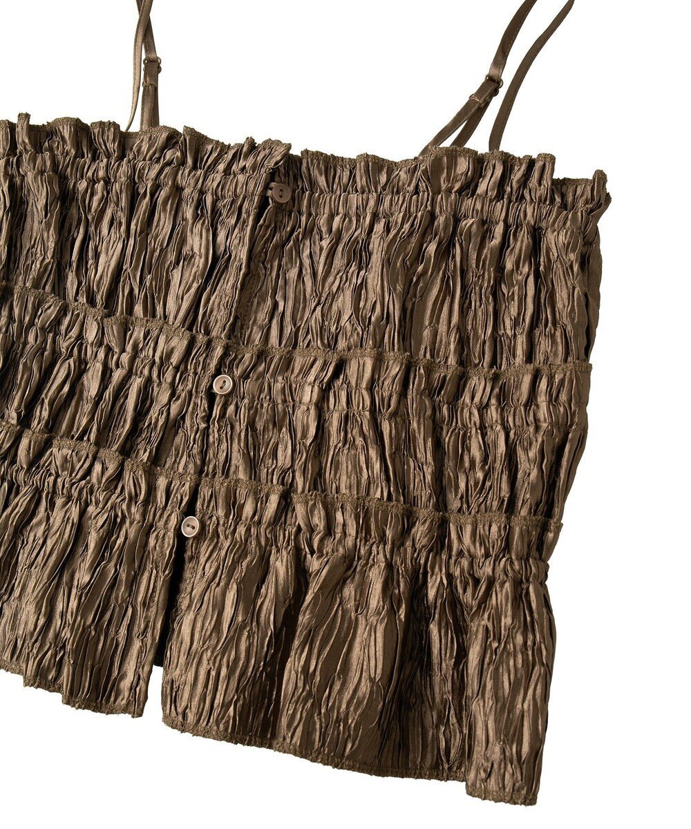 earth music&ecology シャーリングビスチェ 