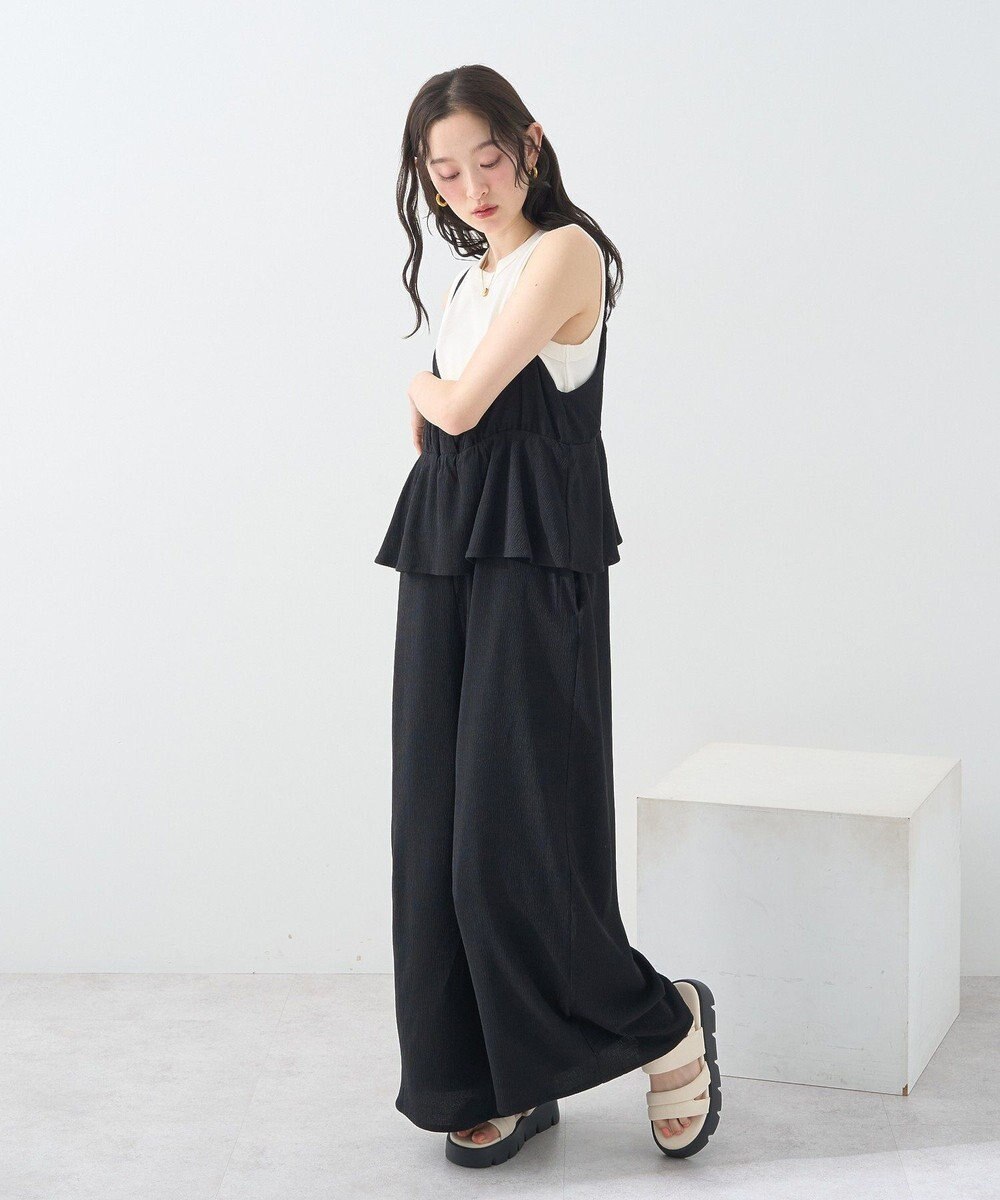 earth music&ecology ペプラムロンパース 