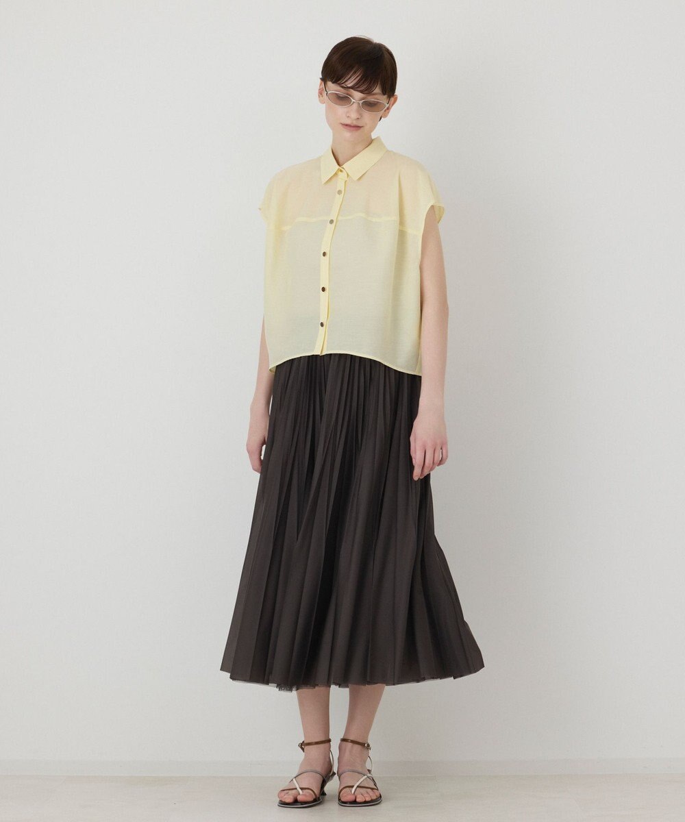 GRACE CONTINENTAL シアードルマントップ 