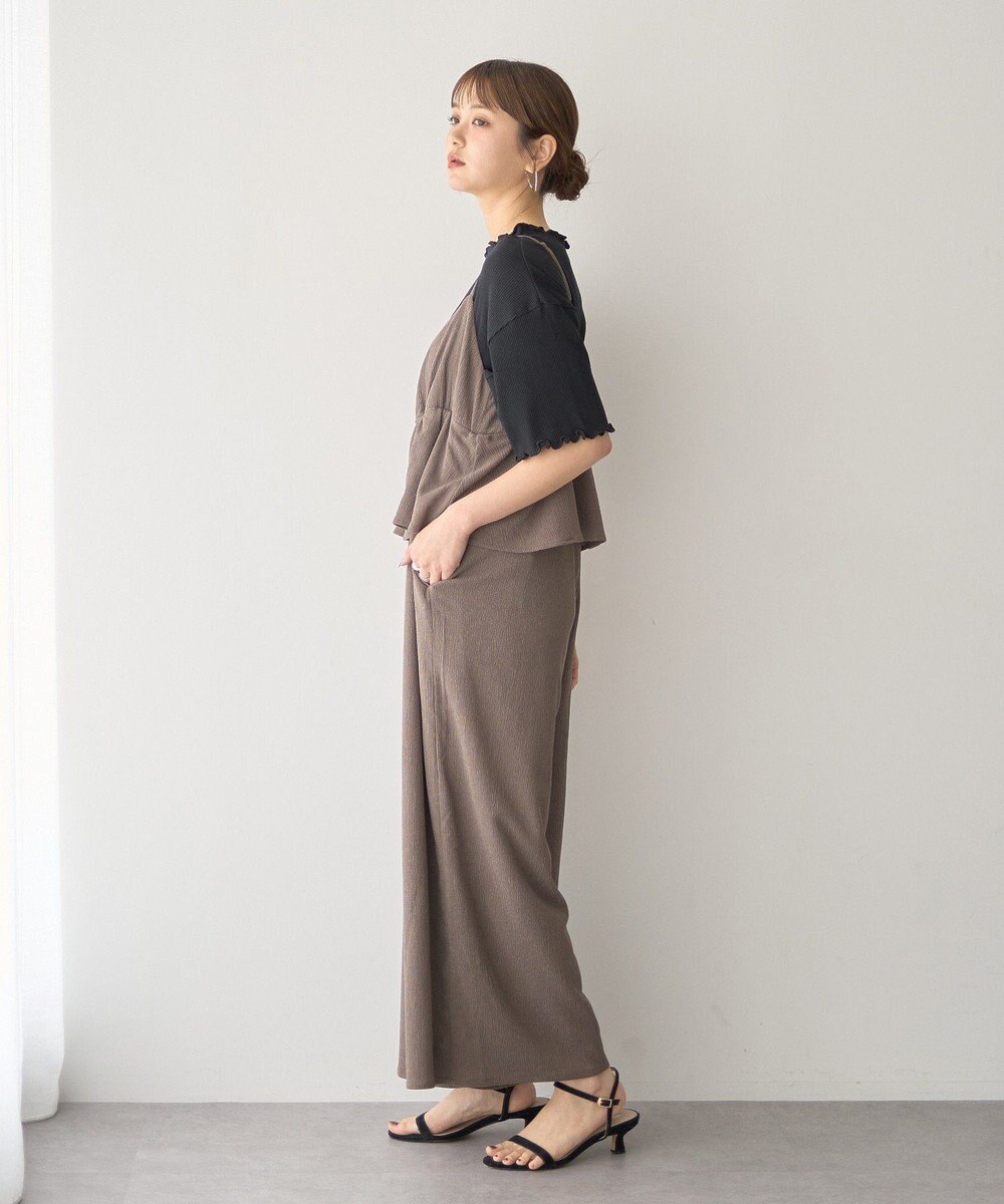 earth music&ecology ペプラムロンパース 