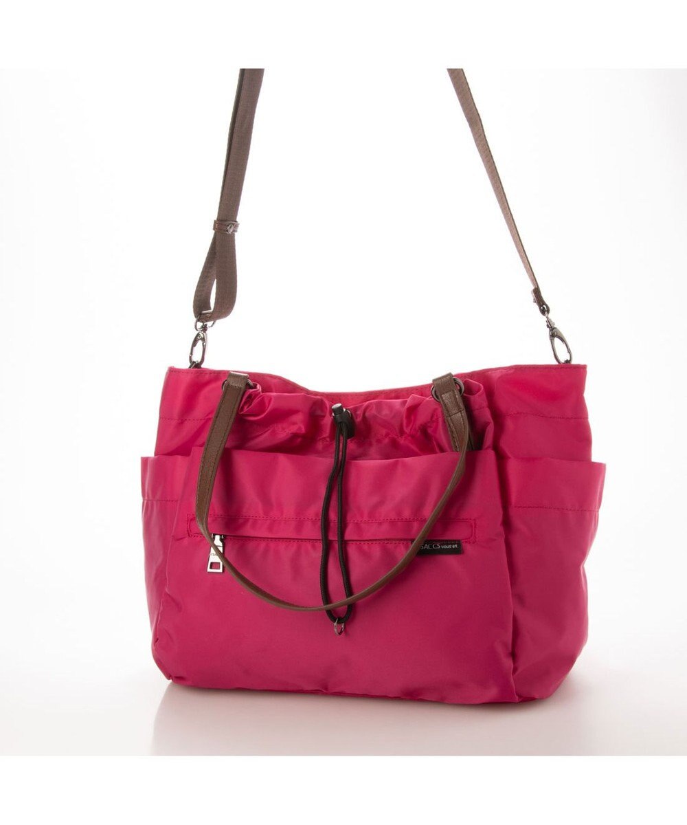 Y'SACCS 【Y’SACCS vous et】ポーチ付き3WAYトート 